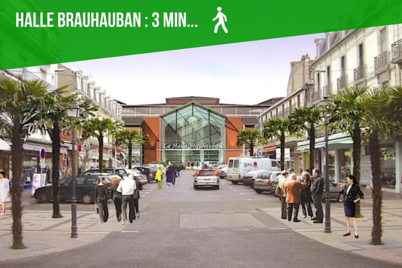 Le Voltaire -2 Chambres- 70M2- Hypercentre-Parking-Wifi Fibre- Nouvelle Literie Tarbes Exterior foto