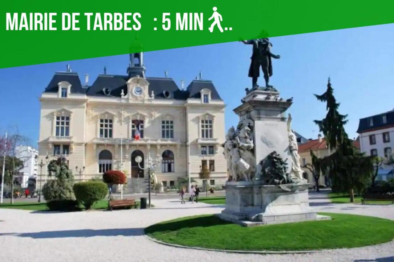 Le Voltaire -2 Chambres- 70M2- Hypercentre-Parking-Wifi Fibre- Nouvelle Literie Tarbes Exterior foto